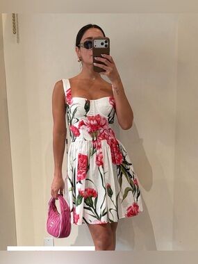 Dolce and Gabbana Floral mini dress